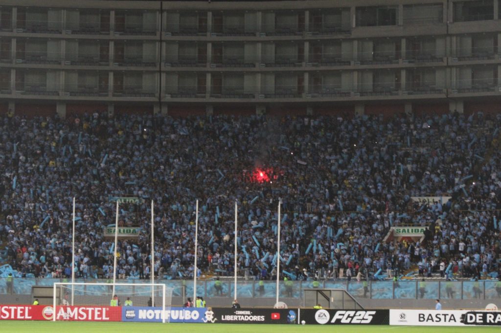 IMG_0184-1024x682 Sporting Cristal cae 1-0 ante Cerro Porteño en un Nacional colmado y la barra celeste no deja de alentar