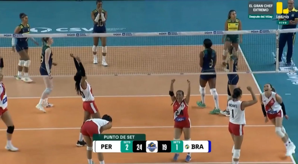 image-10-1024x563 🏐 Histórico: Perú derrota 3-1 a Brasil en la Copa América de Vóley 2025 tras 32 años