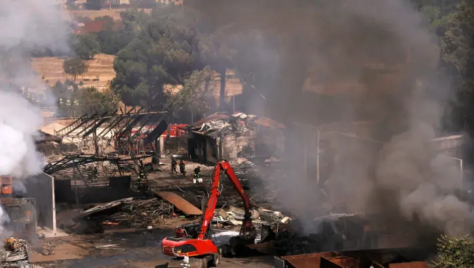 image-21 Reportan 45 heridos tras violenta explosión de una gasolinera en Roma