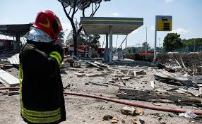 image-23 Reportan 45 heridos tras violenta explosión de una gasolinera en Roma