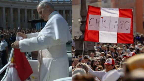 image-59 ¡Orgullo nacional! Papa León XIV levanta la bandera peruana en el corazón del Vaticano y reaviva el espíritu patrio