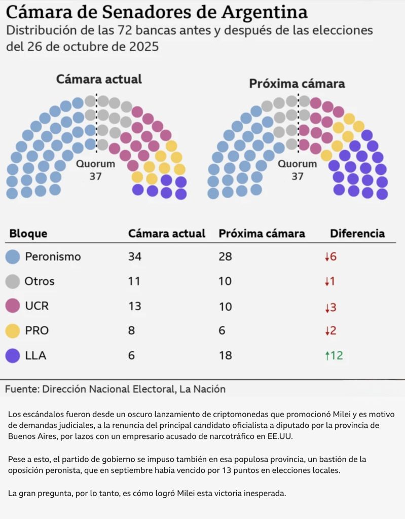 IMG_1452-799x1024 El triunfo de Milei en las legislativas argentinas: cómo superó la crisis, los escándalos y cuál fue el rol de Trump